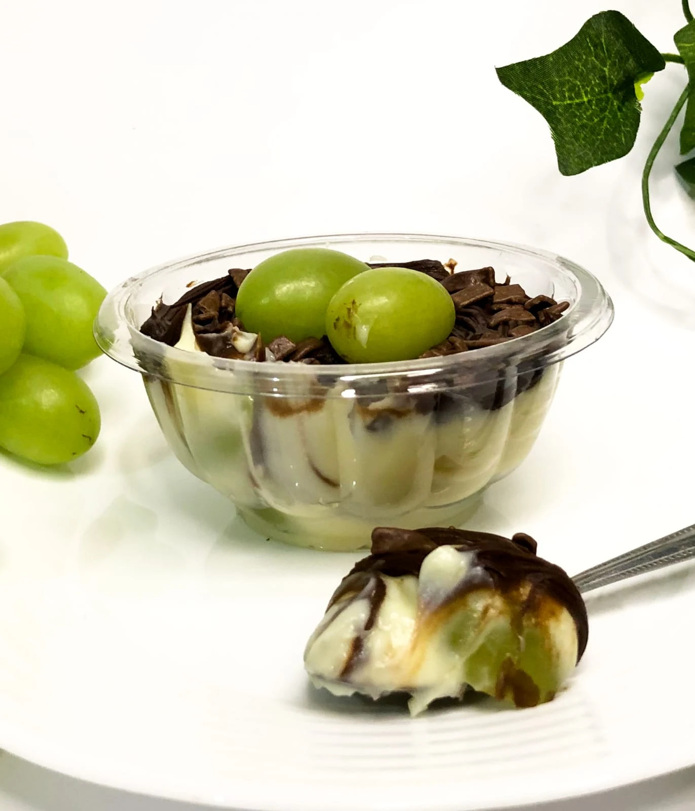 Dessert transformation before MenuPhotoAI enhancement