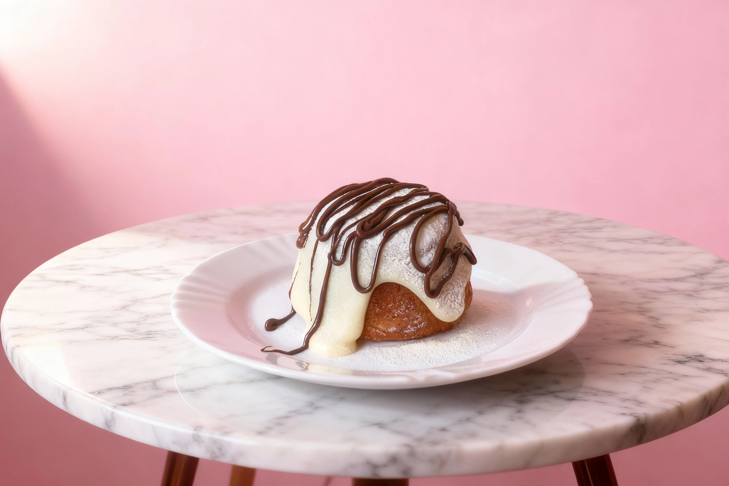 Dessert transformation after MenuPhotoAI enhancement