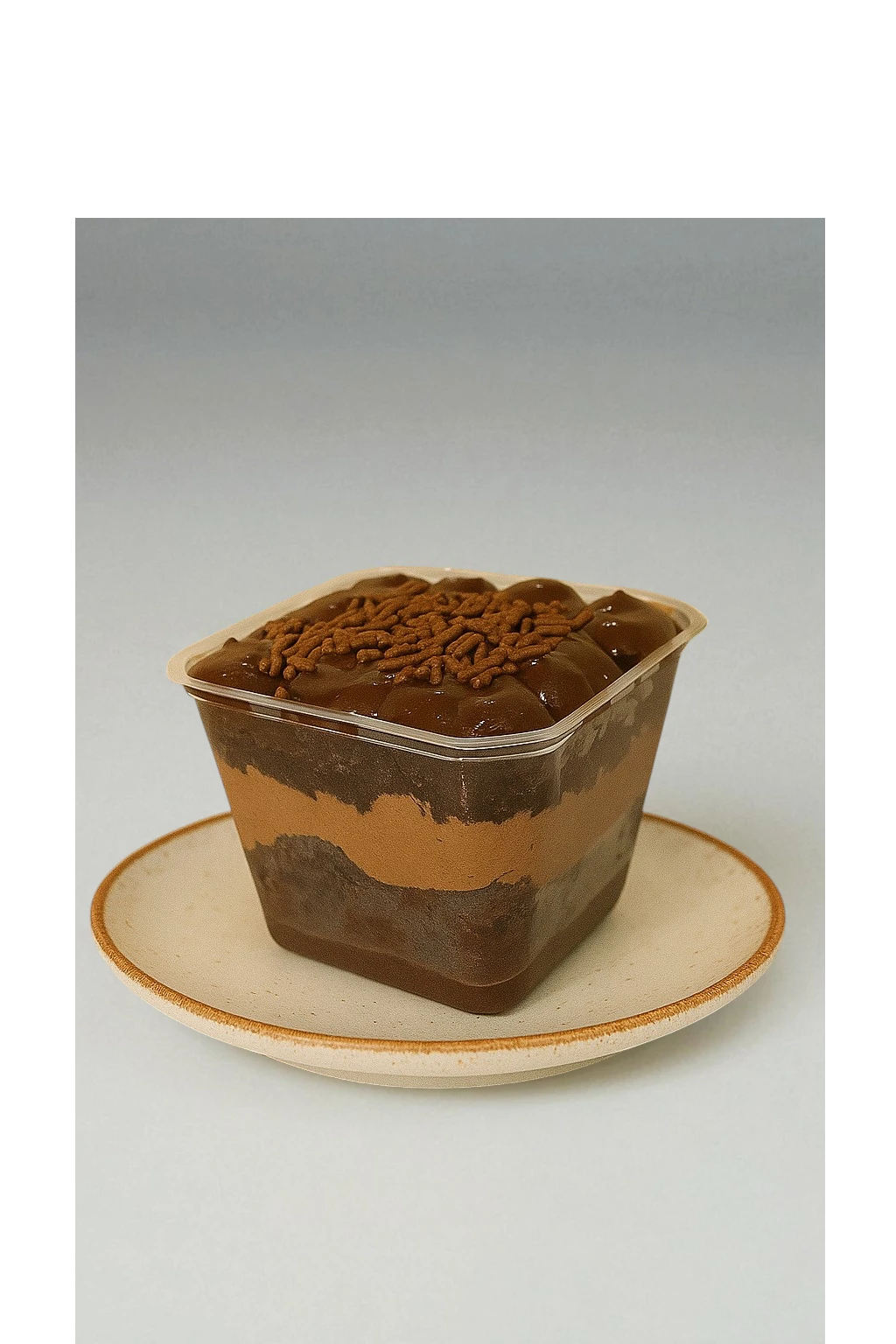 Dessert transformation before MenuPhotoAI enhancement