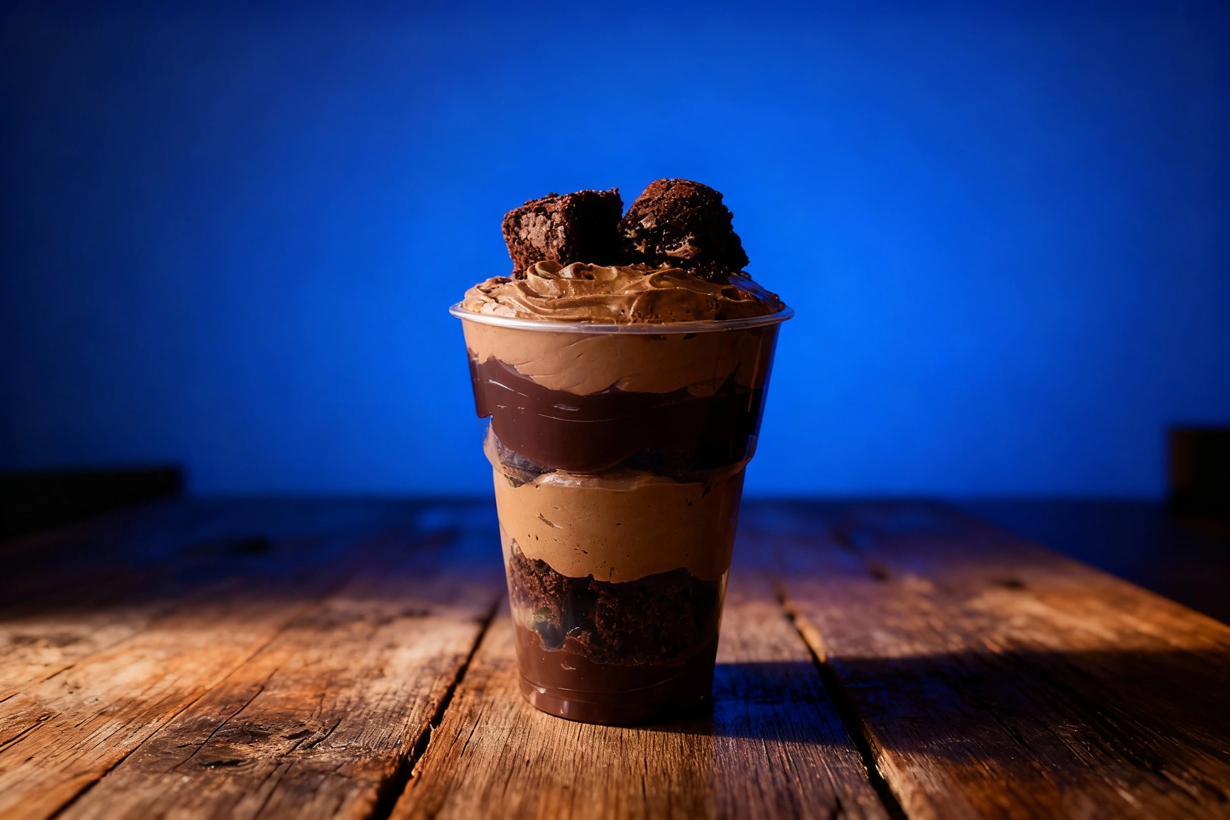 Dessert transformation after MenuPhotoAI enhancement
