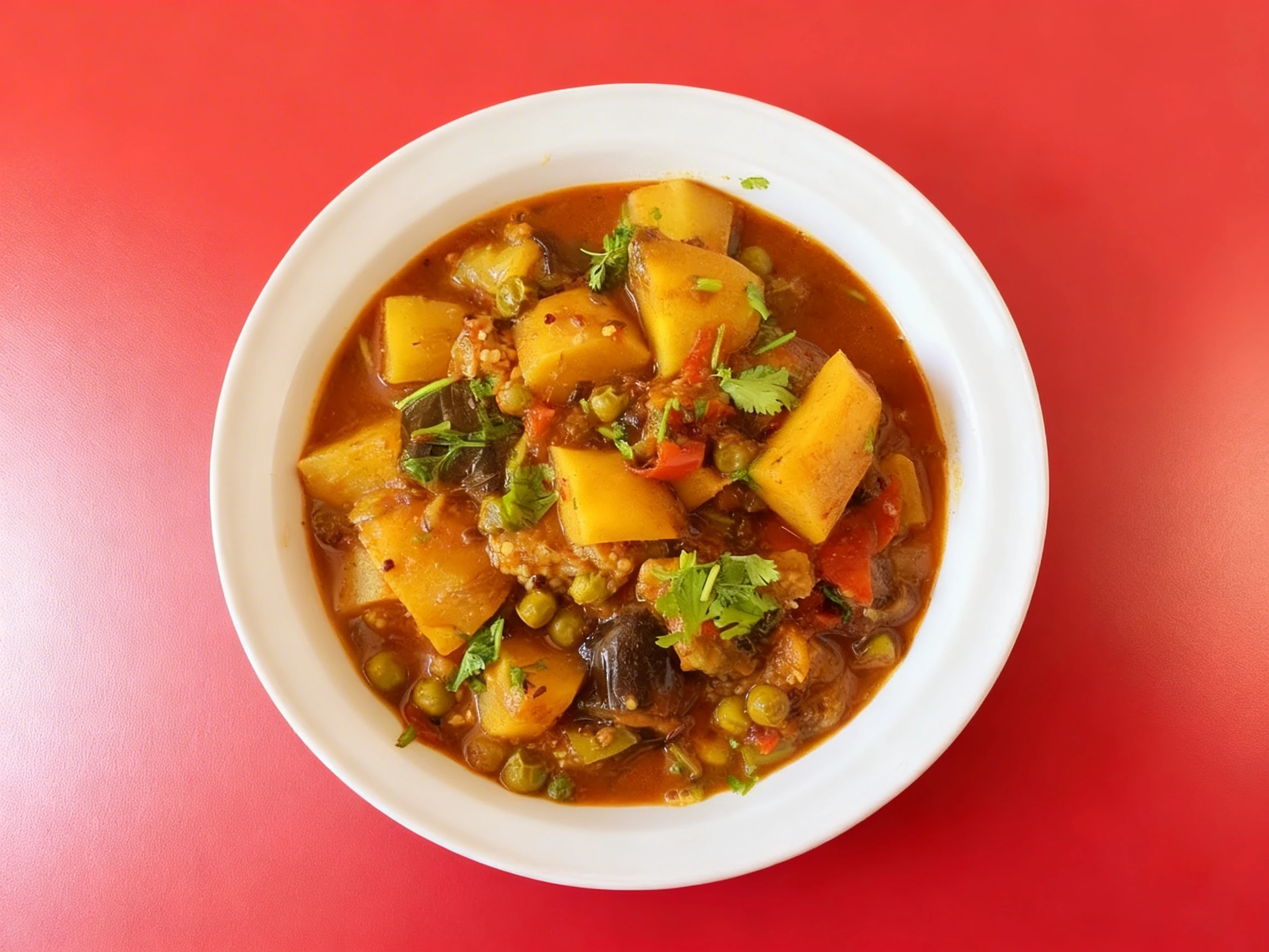 Curry food photography example